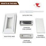 Tabletop Fire Pit for Outdoor and Indoor Use