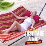 Quilted 2-in-1 Hammock with Stand, 450lbs Capacity