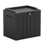 Greesum 31 Gallon Outdoor Storage Deck Box