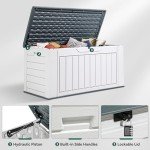 Extra Large Waterproof Outdoor Storage Chest