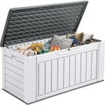 Extra Large Waterproof Outdoor Storage Chest