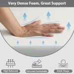 Dark Grey Waterproof Outdoor Chair Cushion Set of 4