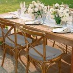 Waterproof Patio Chair Cushions Set of 4