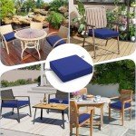 Waterproof Outdoor Chair Cushions Set of 2