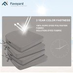 Waterproof Patio Chair Cushions Set of 4