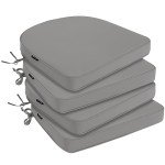 Waterproof Patio Chair Cushions Set of 4