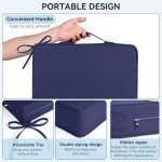 Gentian Blue Waterproof Patio Chair Cushions - Set of 2