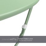 Sage Green 3-Piece Folding Bistro Set