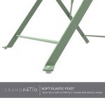 Sage Green 3-Piece Folding Bistro Set