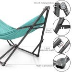 Double Hammock with Stand for Two People