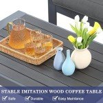 Wisteria Lane 7-Piece Aluminum Patio Conversation Set