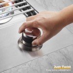 Stainless Steel Drop-In Side Burner for Grilling