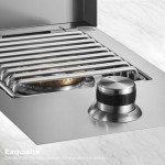 Stainless Steel Drop-In Side Burner for Grilling