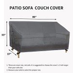 Waterproof Heavy-Duty 3-Seater Sofa Cover