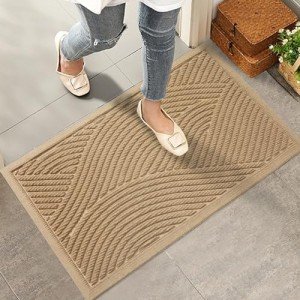 HIYARD Durable Welcome Mat for Indoor/Outdoor Use