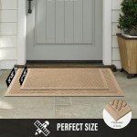 HIYARD Durable Welcome Mat for Indoor/Outdoor Use