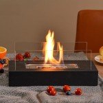 Tabletop Fire Pit for Indoor and Outdoor Use