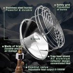 Compact Cordless Propane Heater for Outdoor Use