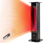 EAST OAK 1500W Portable Infrared Patio Heater