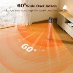 BIESQYA Portable Infrared Outdoor Patio Heater