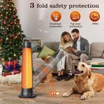 BIESQYA Portable Infrared Outdoor Patio Heater
