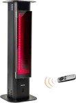 EAST OAK 1500W Portable Infrared Patio Heater