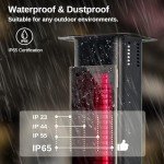 EAST OAK 1500W Portable Infrared Patio Heater