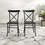 Crosley Astrid 2-Piece Indoor/Outdoor Chair Set