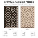 Reversible 5'x8' Outdoor Rugs for Patios