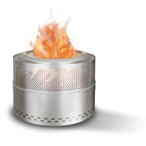 Smokeless Outdoor Fire Pit with Carry Bag