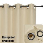 Waterproof Outdoor Curtains for Patio Privacy 54x84