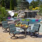 Sapphire Blue Outdoor Chair Cushion 21 x 20