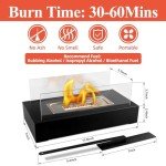 Portable Tabletop Fire Pit for Indoor/Outdoor Use