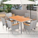 YEEFY 7-Piece Outdoor Dining Set for 6