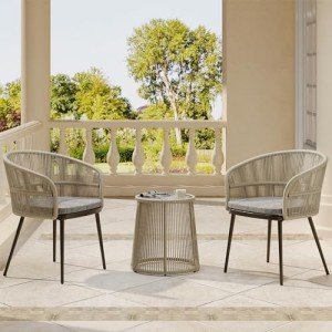 EAST OAK 3-Piece Bistro Set for Patio