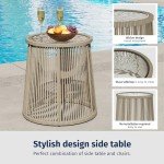 EAST OAK 3-Piece Bistro Set for Patio