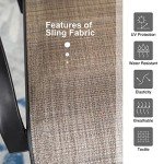 Outdoor Swivel Bar Stools - 2 Piece Set