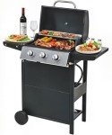 YIORTWO 3-Burner Stainless Steel Gas Grill