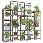 Tall 7-Tier Plant Stand for Indoor/Outdoor Use