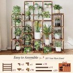 Tall 7-Tier Plant Stand for Indoor/Outdoor Use