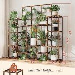 Tall 7-Tier Plant Stand for Indoor/Outdoor Use