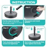 Heavy Duty Fillable Umbrella Base Stand - 50Lbs