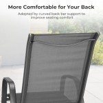 Set of 6 Stackable Outdoor Dining Chairs