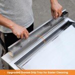 28-Inch Liquid Propane Griddle for Outdoor Cooking