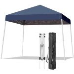 Dark Blue 10x10 FT Pop Up Canopy Tent