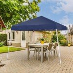 Dark Blue 10x10 FT Pop Up Canopy Tent