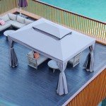 Grand Patio 10x13 Outdoor Gazebo with Netting