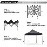 ABCCANOPY 3x3M Heavy Duty Pop Up Gazebo