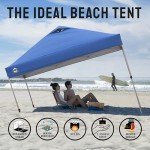 Crown Shades 10x10 Blue Pop-Up Canopy Tent
