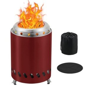 Tabletop Fire Pit with Stand - Outdoor Mini Stove